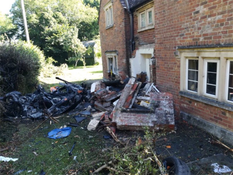 Illustration for article titled McLaren Hits House, McLaren Loses